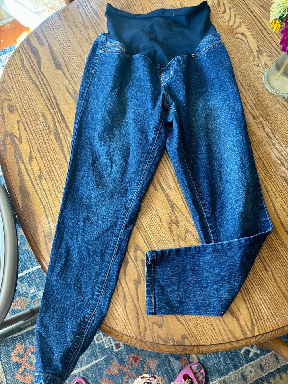 Maternity Blue Denim Jeans